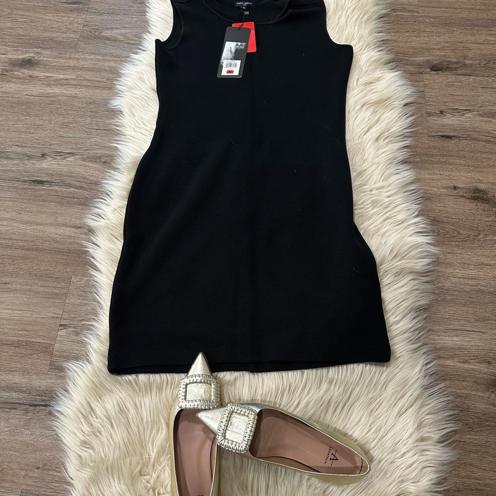 Mario Serrani Black Textured Garment